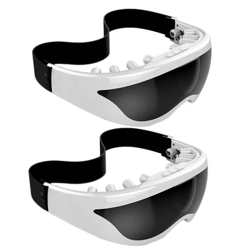 

Electric Vibration Eye Care Wrinkle Massage Hot Compress Glasses