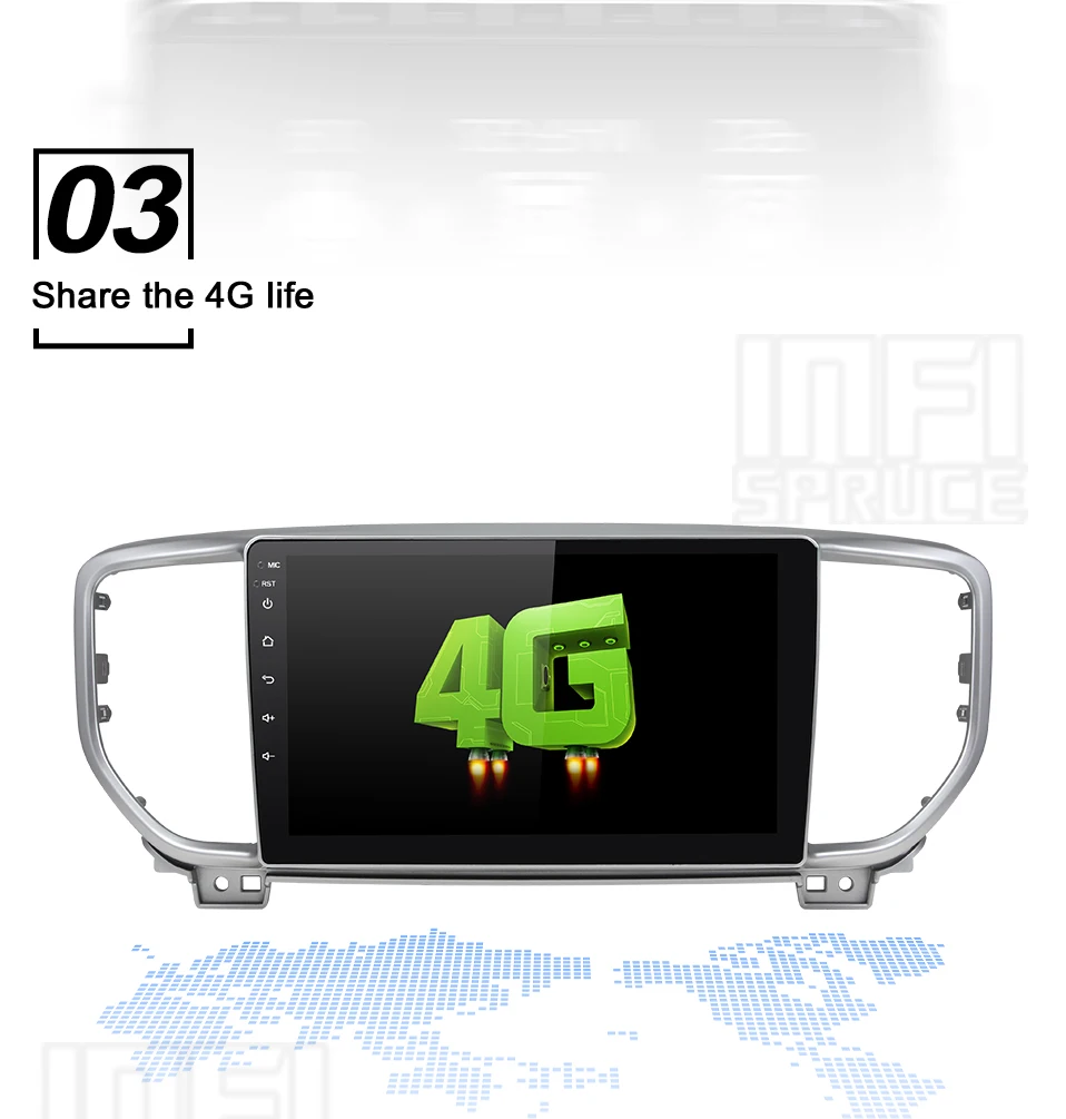 Flash Deal android 9.0 car dvd for KIA KX5 2018 2019 with car radio car stereo multimedia player navigation media player gps navigation 4