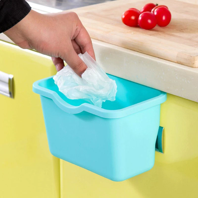 

Kitchen cabinet door hanging garbage trash can garbage container