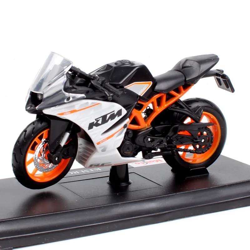 Масштаб 1:18 маленький Maisto миниатюрный мотоцикл RC390 модель под давлением