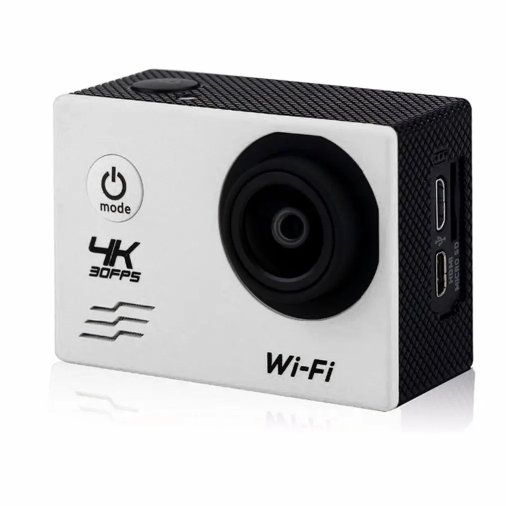 4K 30FPS 16MP экшн-камера Full HD 1080P 60fps Водонепроницаемая камера Wifi видеокамеры 170D мини 2," ЖК-видео Спортивная камера