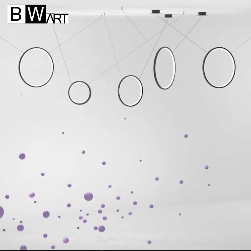 BWART современный светодиодный подвесной светильник подвесное алюминиевое