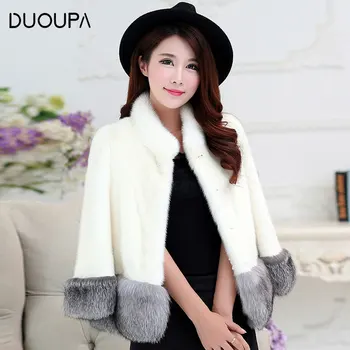 

2019 New Autumn and Winter Imitation Water Mane Imitation Fur Coat Korean Version of the Slim Short Fox Fur Coat Was Thin Female