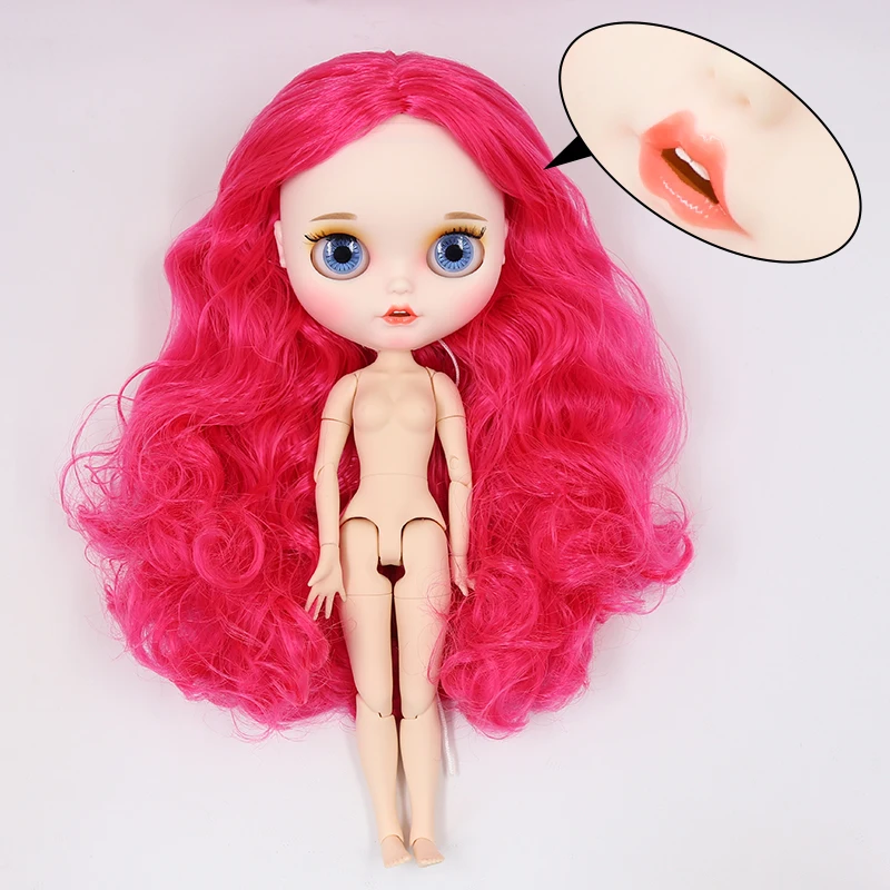 ICY factory шарнирная кукла blyth toy joint body белая кожа пользовательская кукла матовое лицо 30 см - Цвет: I