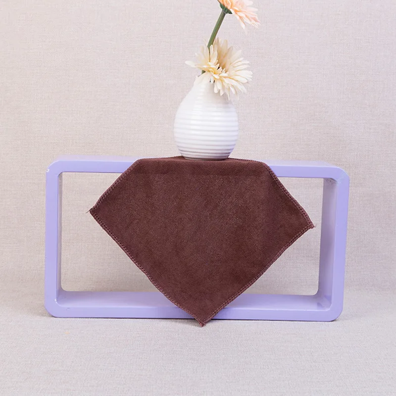 Urijk полотенце из микрофибры для детского сада полотенце с необработанными краями мытье царапин Чистка интерьера детский сад полотенце для рук 1 шт