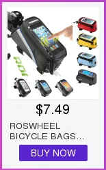 Best ROSWHEEL 1.2L Portable Waterproof Bike Saddle Bag Cycling Seat Pouch Bicycle Tail bags Rear Pannier Cycling equipment 20