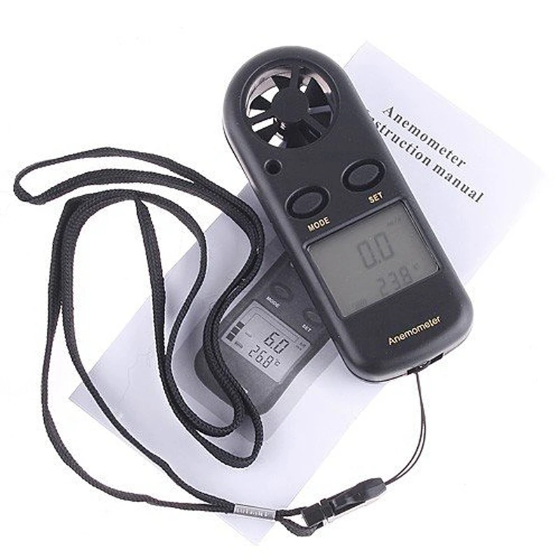 digital beaufort wind scale anemometer thermometer