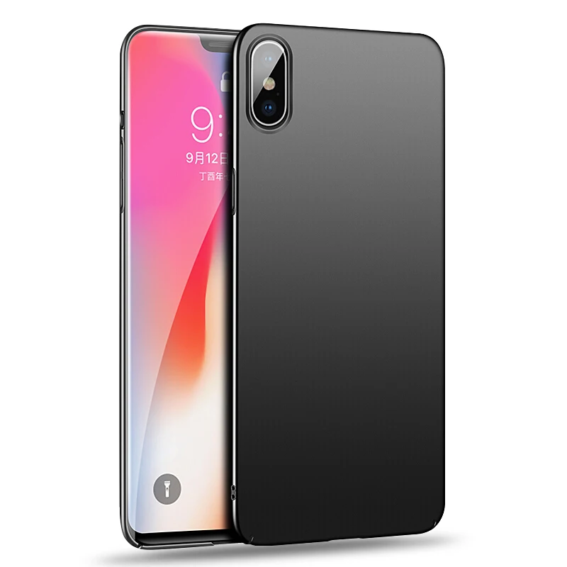 

Luxury PC Hard Phone Case For iPhone 11Pro Max 8 Plus 6 6S 7 Case Matte Cover For iPhone X XR XS Max XS Ultra Thin Back Case