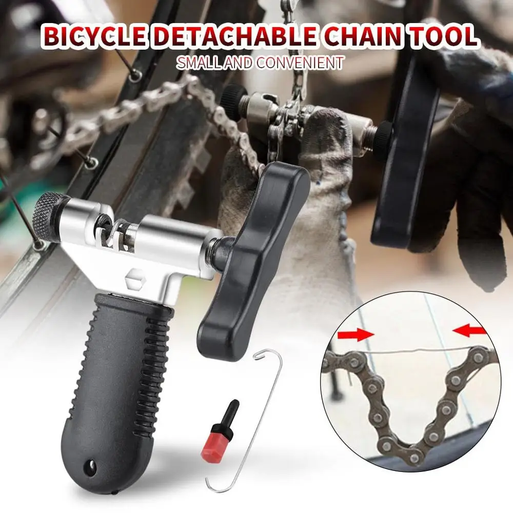 

Portable Bicycle Chain Breaker Splitter Cutter Bike Hand Repair Removal Tool #20J01