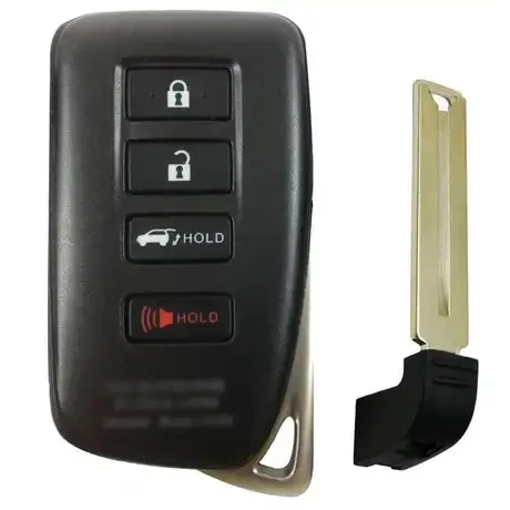 KEYECU умный пульт дистанционного управления 3 + 1 кнопка FSK 434 4 MHz A8 Чип для Lexus Board NO. 0011