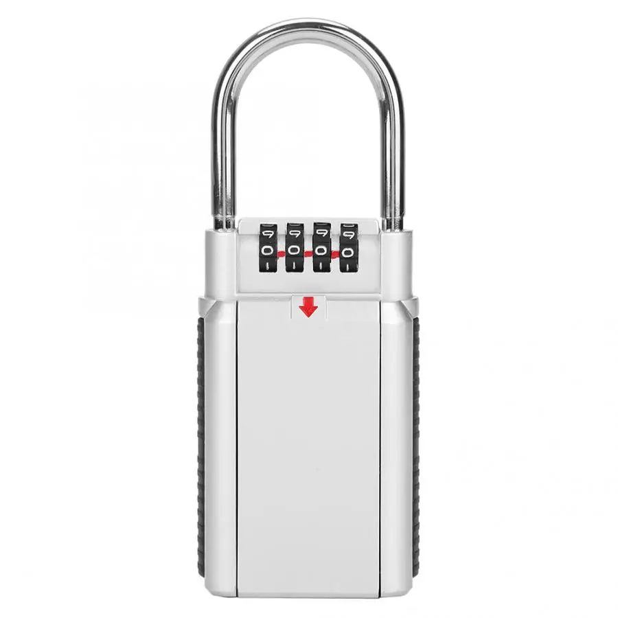 

Sliding Door Lock Portable Combination Lock Box Key Safe for House Office Gym Workshop Keys Smart Door Lock Security Code