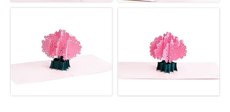Leighton Road Teachers' Day Stereoscopic Greeting Cards 3D Creative Thank-You Card Teacher's Day Blessing Card Customizable Colo