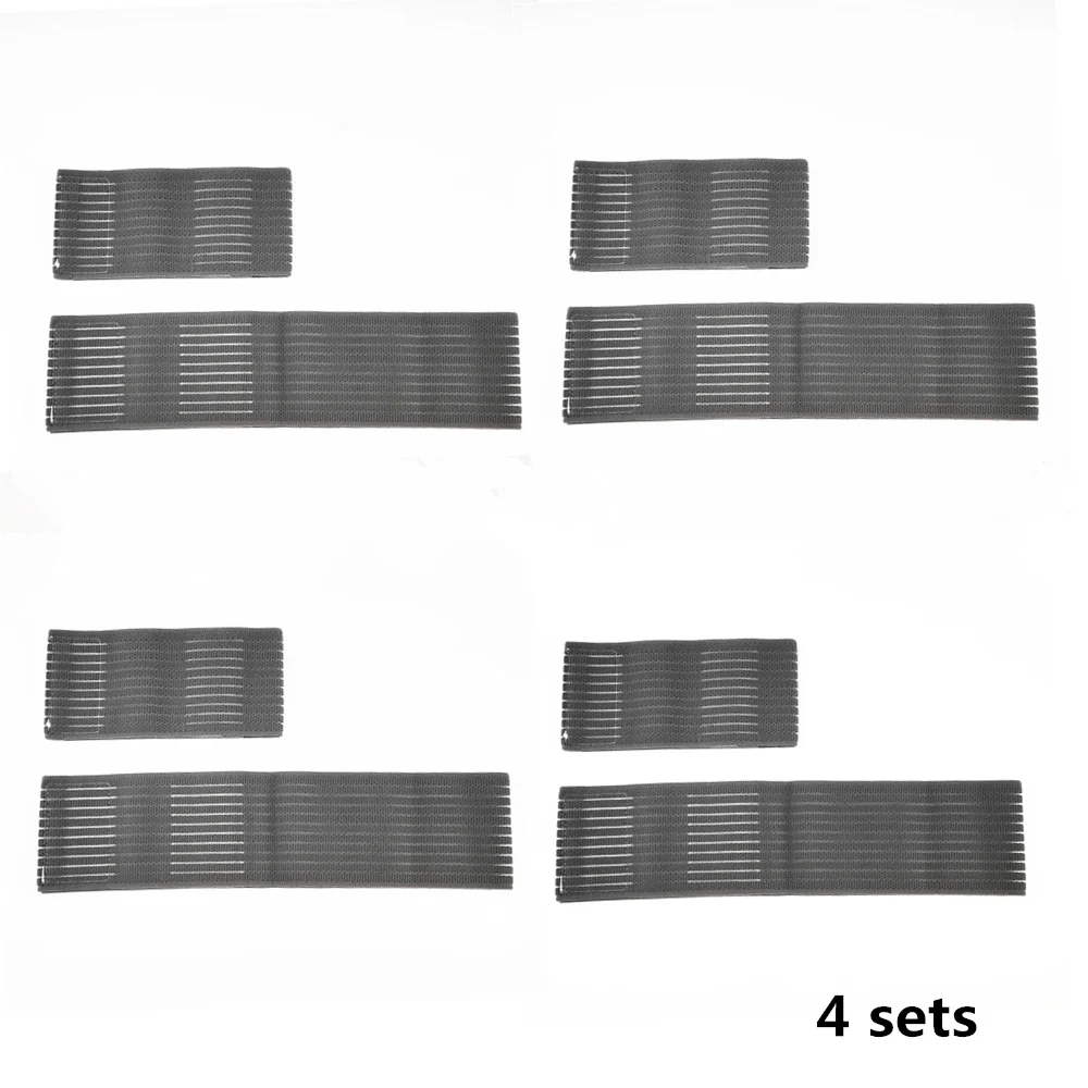 Electrode Fixed Elastic Bandage 2pcs EMS Conductive Elastic Bands for Arm Back Shoulder Body Fixed Sticker Bandage Band