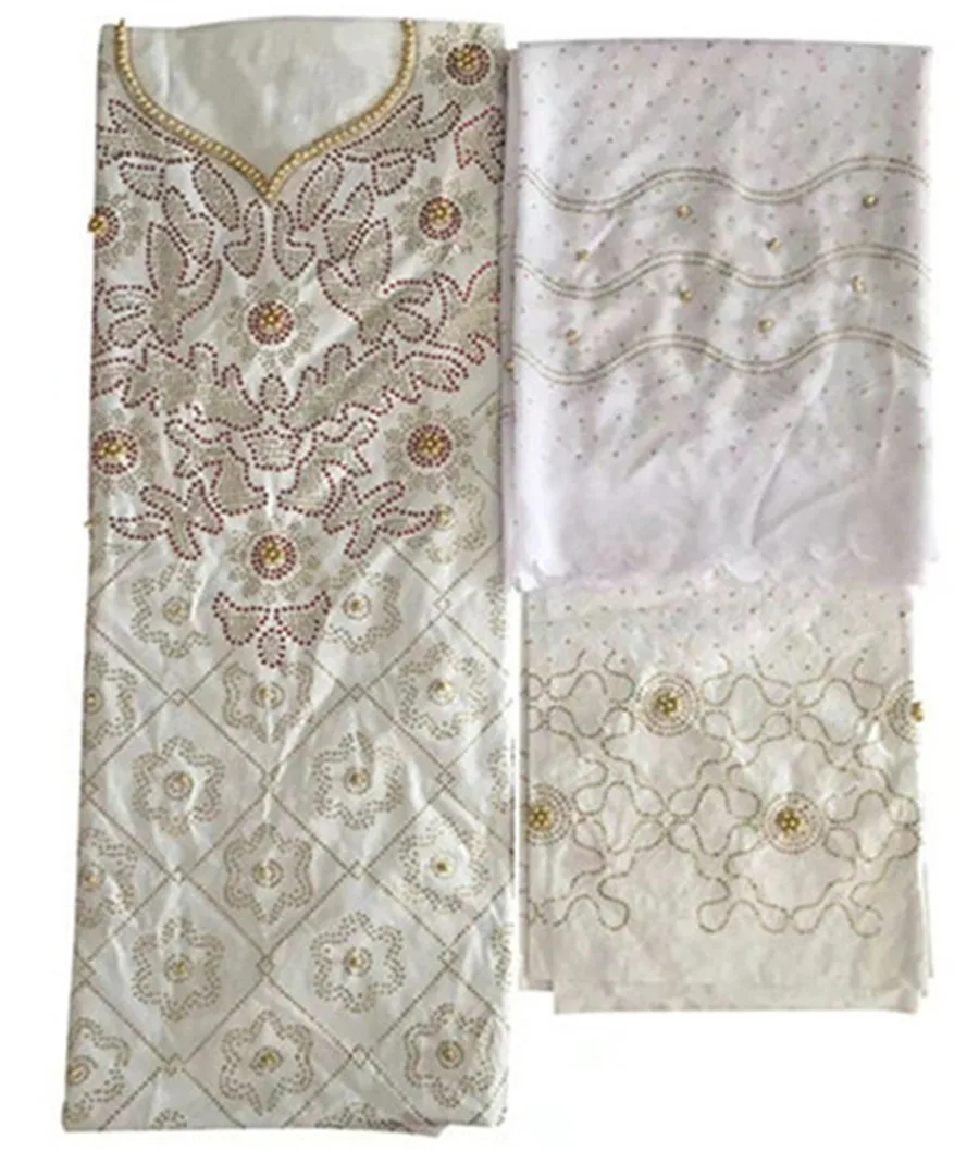 as picture Tissu africain жаккардовый умывальник getzner парча бисером белая кружевная ткань bazin riche getzenr с stoens популярный Базен 7 ярдов/лот - Цвет: as picture