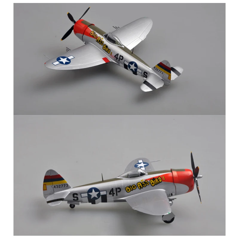 Easy Model 1/48 Plane P-47D 531FS 406FG Fighter Bomber Airplane Model Collection 