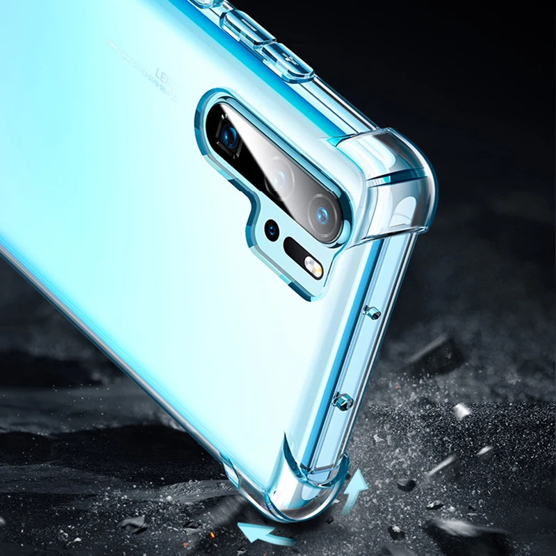 С предохранительными подушками противоударный чехол для huawei Honor 20 Pro 9X 10i 20i Nova 5 5i Pro Коврики 30 Pro P30 P20 Lite Y9 премьер- Прозрачная Обложка из полиуретана