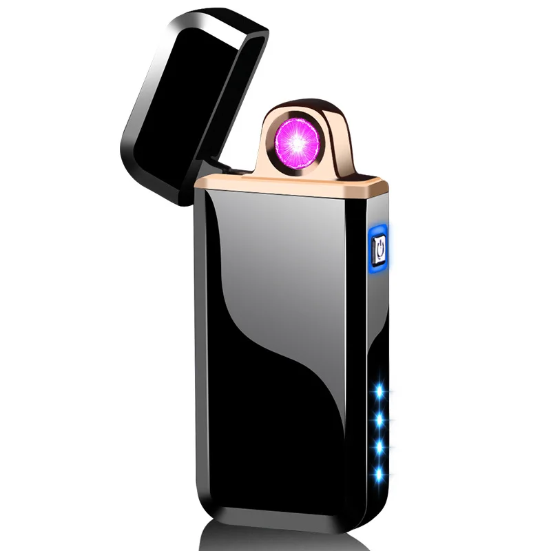 2021 спиннинговая дуговая Зажигалка USB электрическая плазменная зажигалка с