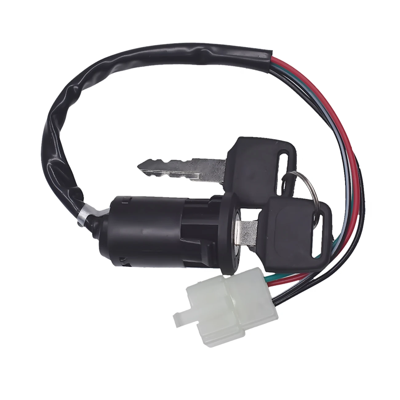 4 Wire Male Plug Ignition Key Switch for 50 70 90 110 125cc Quad ATV Dirt Bike