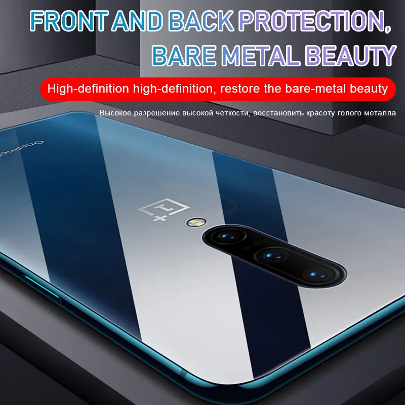 100D Гидрогелевая пленка для фронтальной задней панели для Oneplus 7T 7 Pro 6T 6 5T 5 Защитная пленка для задней панели не стекло