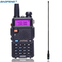 Baofeng UV-5R Двухдиапазонная VHF/UHF136-174Mhz& 400-520Mhz рация двухстороннее радио Baofeng портативное UV5R Ham портативное CB радио