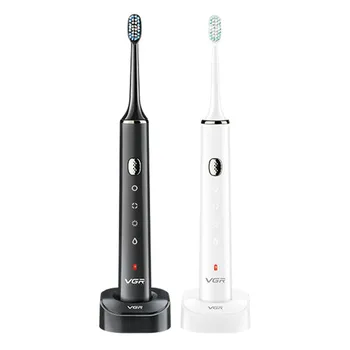 

Electric Toothbrush Rechargeable Ultrasonic Washable Four Cleaning Modes Waterproof Toothbrush Replaceable Bbrush Head