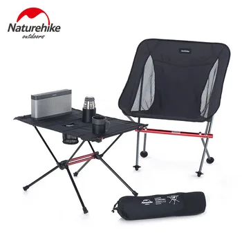 Naturehike Ultralight Portable Collapsible Aluminum Alloy Camping Table Outdoor Folding Desk For Picnic Barbecue 2