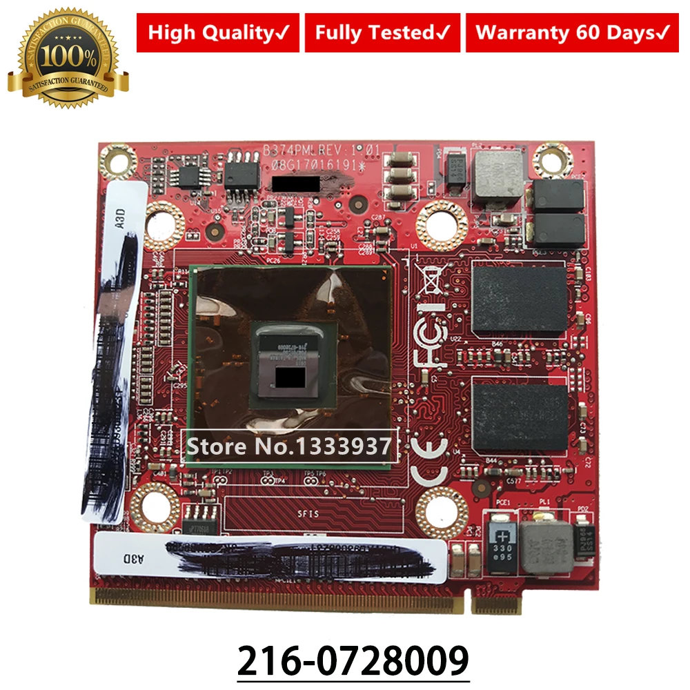216-0728009 vga Видеокарта MXM для ноутбуков Asus vga карта