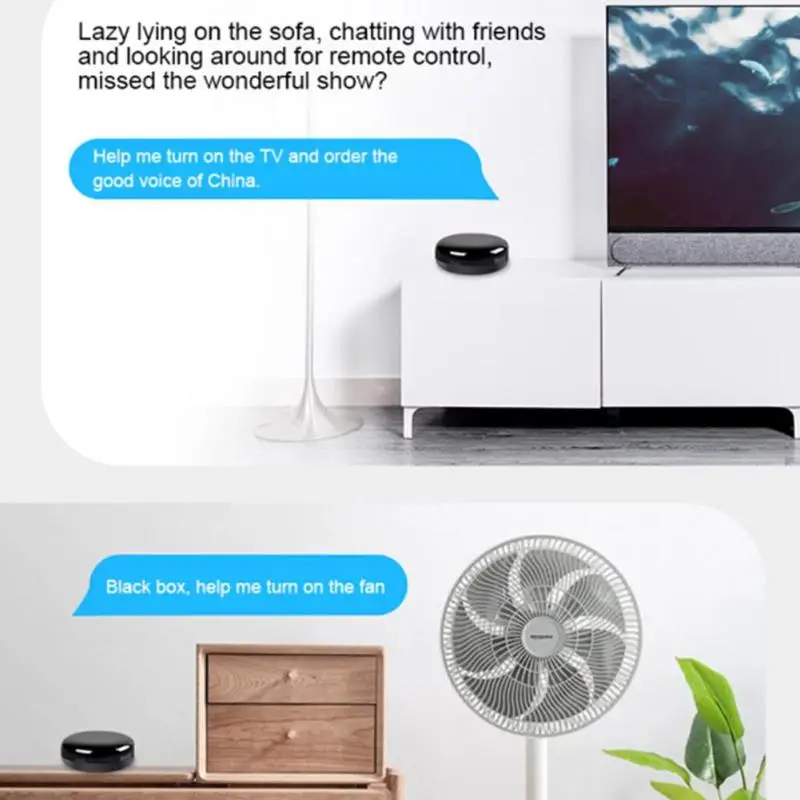 VODOOL умный WiFi-ИК-контроллер, Классическая нежная текстура, деликатный дизайн, бытовая техника, умный переключатель для Google Home, горячая распродажа
