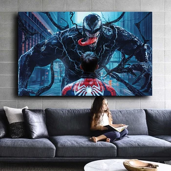 

Poster Canvas Painting Movie Superhero Posters and Prints Wall Art Picture for Kids Living Room Decor Cuadros Home Decoration