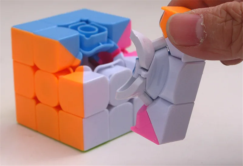 Z-куб 3x3x3 Магнитный Magic cube Stickerless головоломки Профессиональный Кубик Рубика от магниты Скорость Cubo Magico 3x3 антистресс игрушки подарок