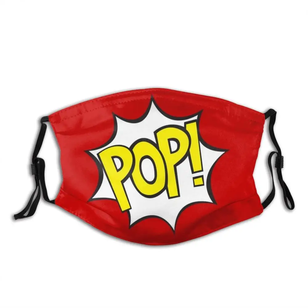 

Pop Fashion Masks Pop Pop Art Cut Out Red Bright Paper Art Hayley Dalrymple Hayleydalrymple Typography