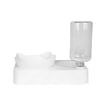 

Pet Neck Protector Drinker Automatic Refill Double Bowl Dog Bowl Cat Bowl Dog Automatic Drinker Cat Drinking Water