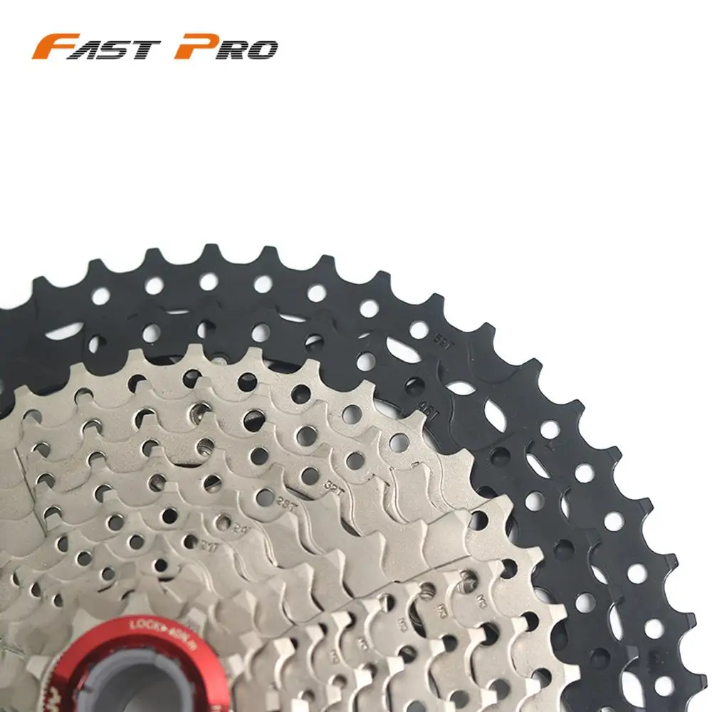 12S скоростная Звездочка 11-52T кассета Freewheel, пригодная для дорожного велосипеда, горного велосипеда, широкого соотношения звездочек, колесная велосипедная маховик