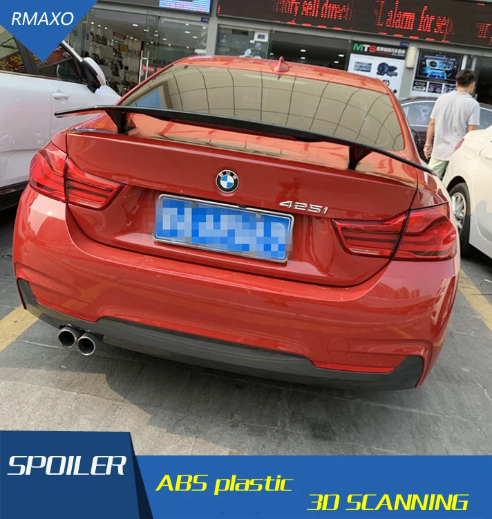 Спойлер для BMW F32 2013-2016 спойлер из АБС-пластика F33 420i 428i 435i 440 NTk цветное заднее крыло