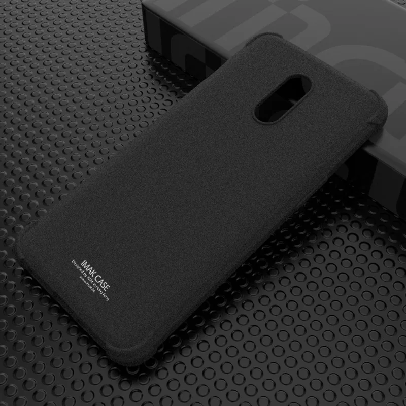 Матовый чехол Imak для Oneplus 7 ТПУ с воздушной подушкой противоударный из мягкого