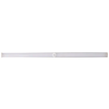 

20LED Wireless Battery Powered PIR Motion Sensor Night Light Bar Stairs Wall Wardrobe F3MB