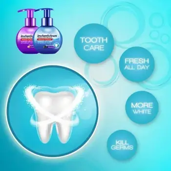 

Baking Soda Whitening Toothpaste Fresh Fruit Scent Hand Type Removal Teeth Cleaning Press Stain Hygiene Oral Flavored Care Q8U0