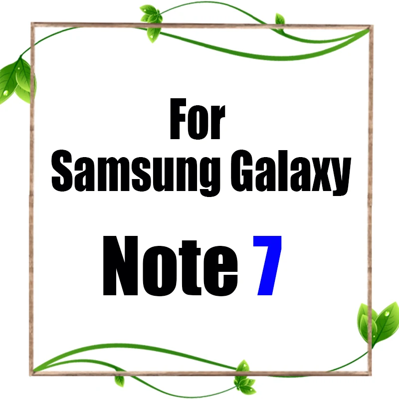 for galaxy note 7 Чехол-накладка для iPhone 5, 6s, 7, 8 plus, X, XR, XS, 11 pro, max, samsung Galaxy S6, S7 edge, S8, S9, S10 plus - Цвет: for galaxy note 7
