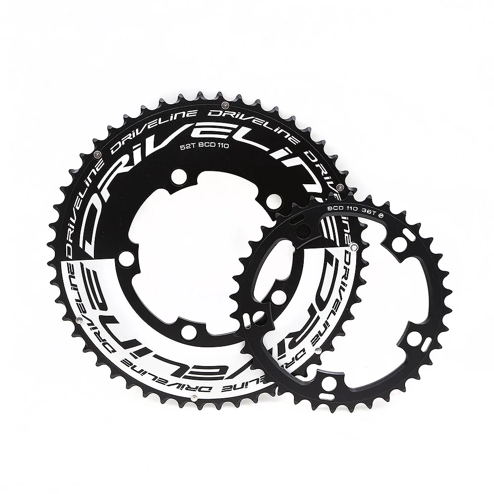 DRIVELINE CNC 50/34 52/36 дорожный велосипед TT 110BCD|chainring 110bcd|110bcd chainringbike chainring |