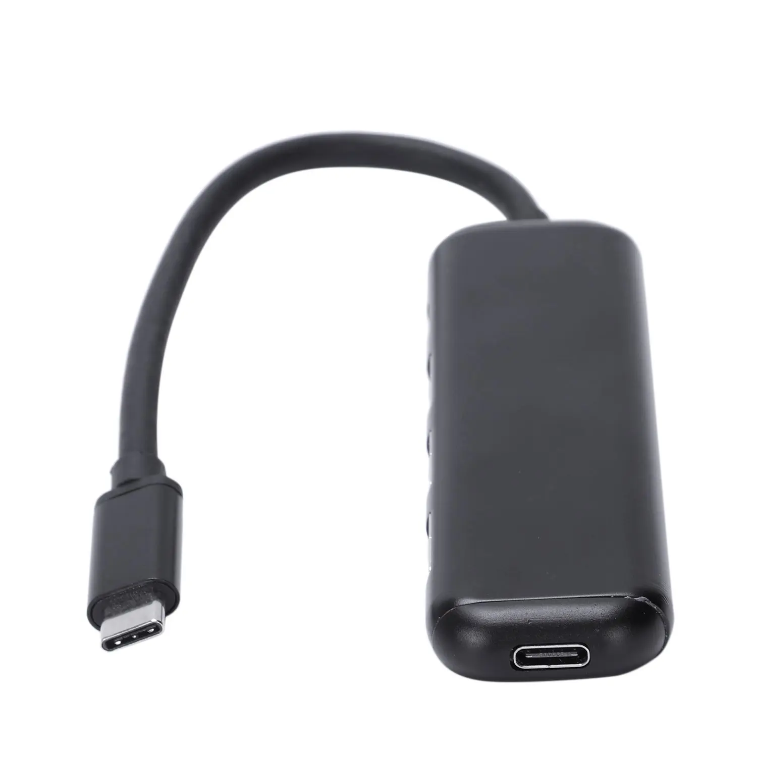 Портативный 5 в 1 type-C Usb 3,0 алюминиевый сплав концентратор адаптер с Pd быстрое зарядное устройство для ноутбука Macbook(черный