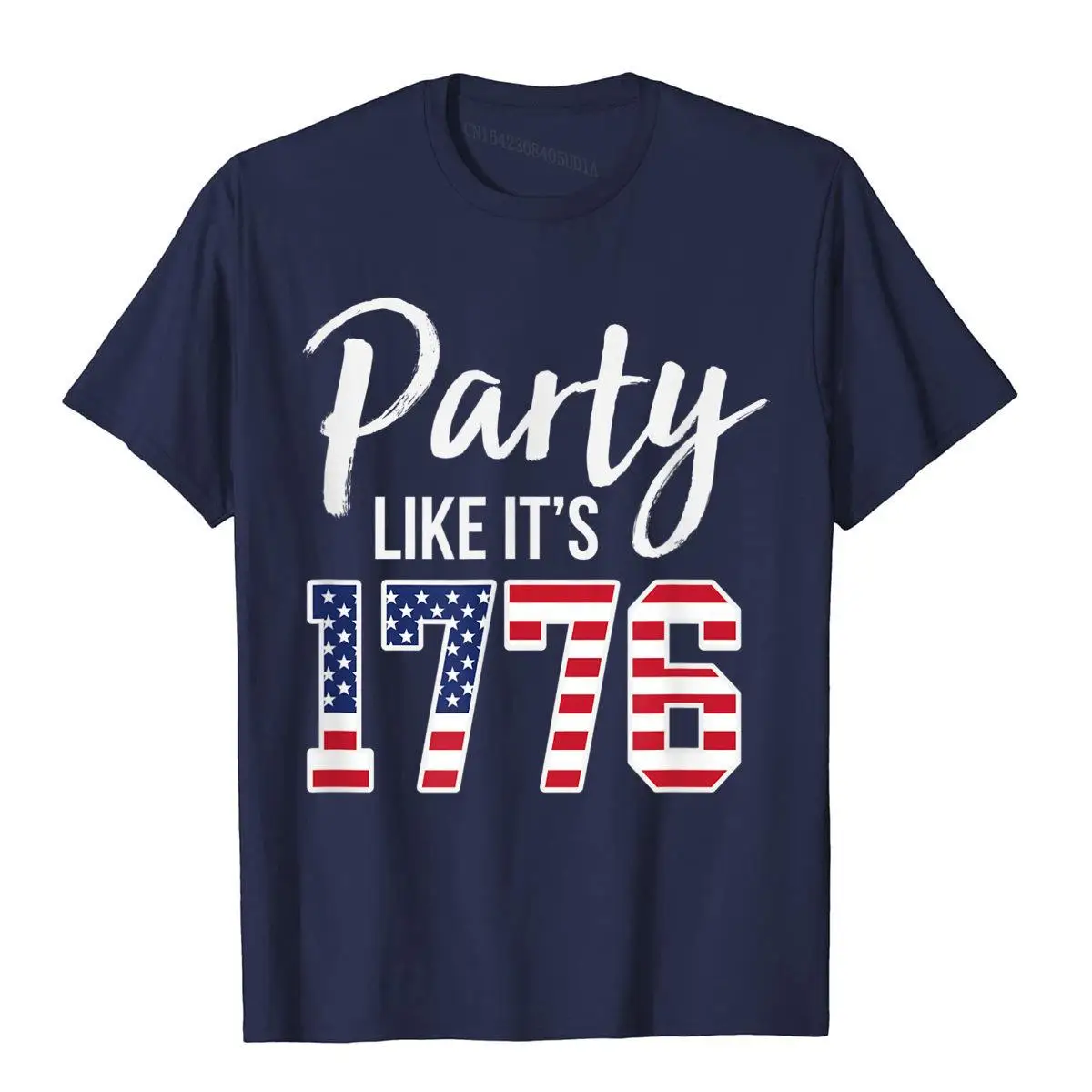 Party Like It Is 1776 4th of July T-Shirt Men Women Kids__B5766navy