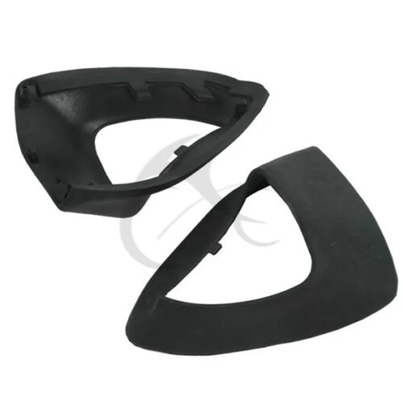 Мотоциклетные черные резиновые ботинки для зеркала заднего вида Honda GL1800 Goldwing 2001