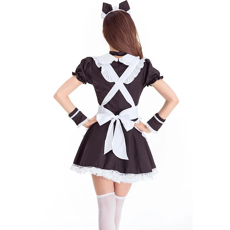 Cosplay&ware S-4xl Black White Cat Maid Outfit Cosplay Sexy Lolita Anime Cute Soft Girl Uniform Appealing Set Stage Waiter Costumes -Outlet Maid Outfit Store H6bfcc277fa62457e93640641d695b4a3N.jpg