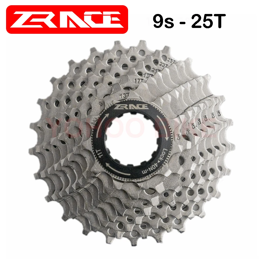 Кассета для велосипеда zracing Freewheel 9 speed Road/MTB 11-25 T/28 T/32 T/34 T/36 T, совместима с Alivio/Acera/SORA - Цвет: 9S 11-25T