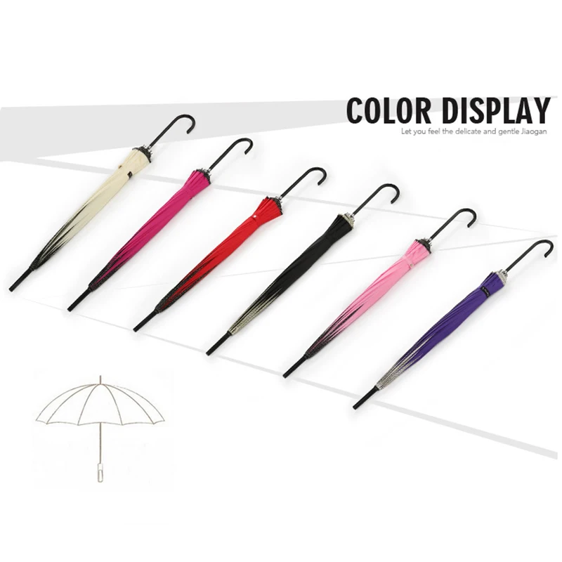Newly Vintage Pagoda Umbrella Bridal Wedding Party Sun Rain UV Protective Umbrella