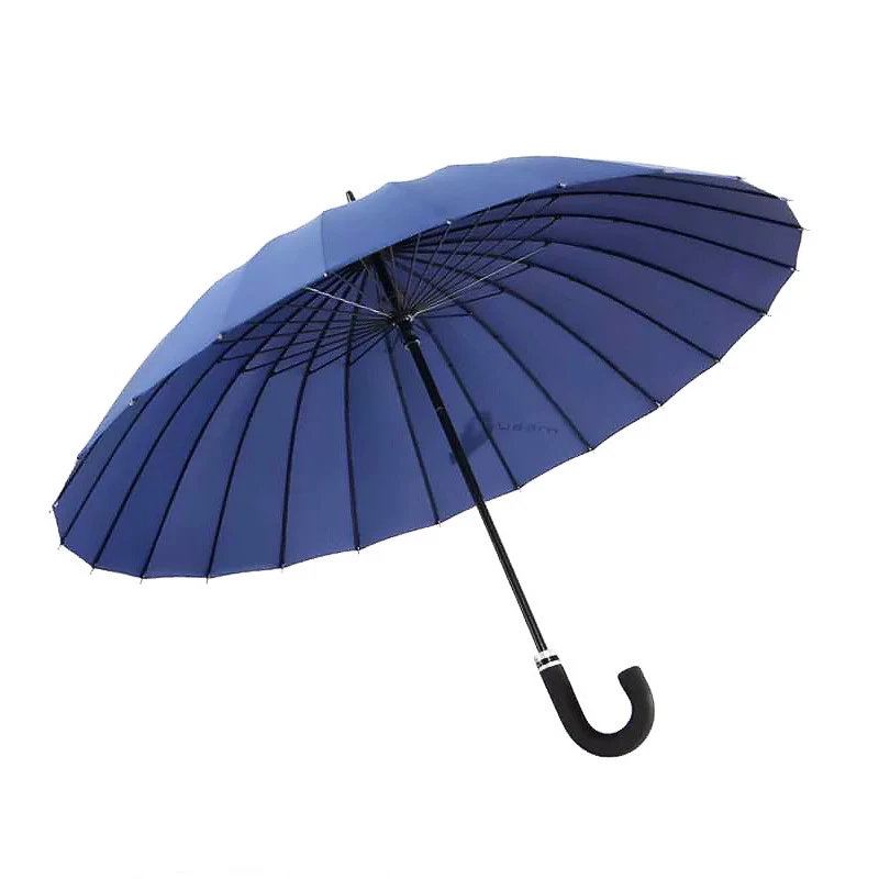 Long Handle Oversized Umbrella 24 Rib Golf Straight Wind Resistant Woman Man wind resistant umbrella windproof umbrella