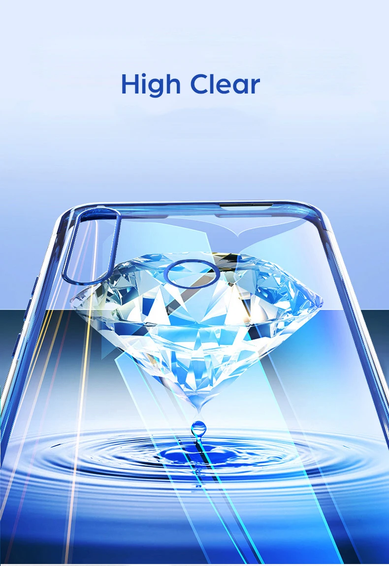 Для huawei Honor 9X чехол, роскошный, с лазерным покрытием, мягкий, прозрачный, задняя крышка для huawei Honor 9X, Премиум чехол для телефона s