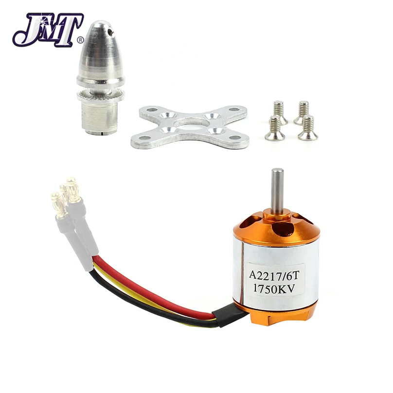 1 шт. A2217 950KV 1250KV 1500KV 2300KV Outrunner бесщеточный мотор 3-4S w крепление для радиоуправляемого вертолета дрона квадрокоптера 6~ 11 дюймов реквизит - Цвет: 1750KV Standard