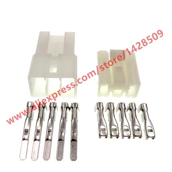 

10 Sets 5 Pin Auto Car Electrical Wiring Harness Connector Plug Female Male Connectors MG620211 MG610189