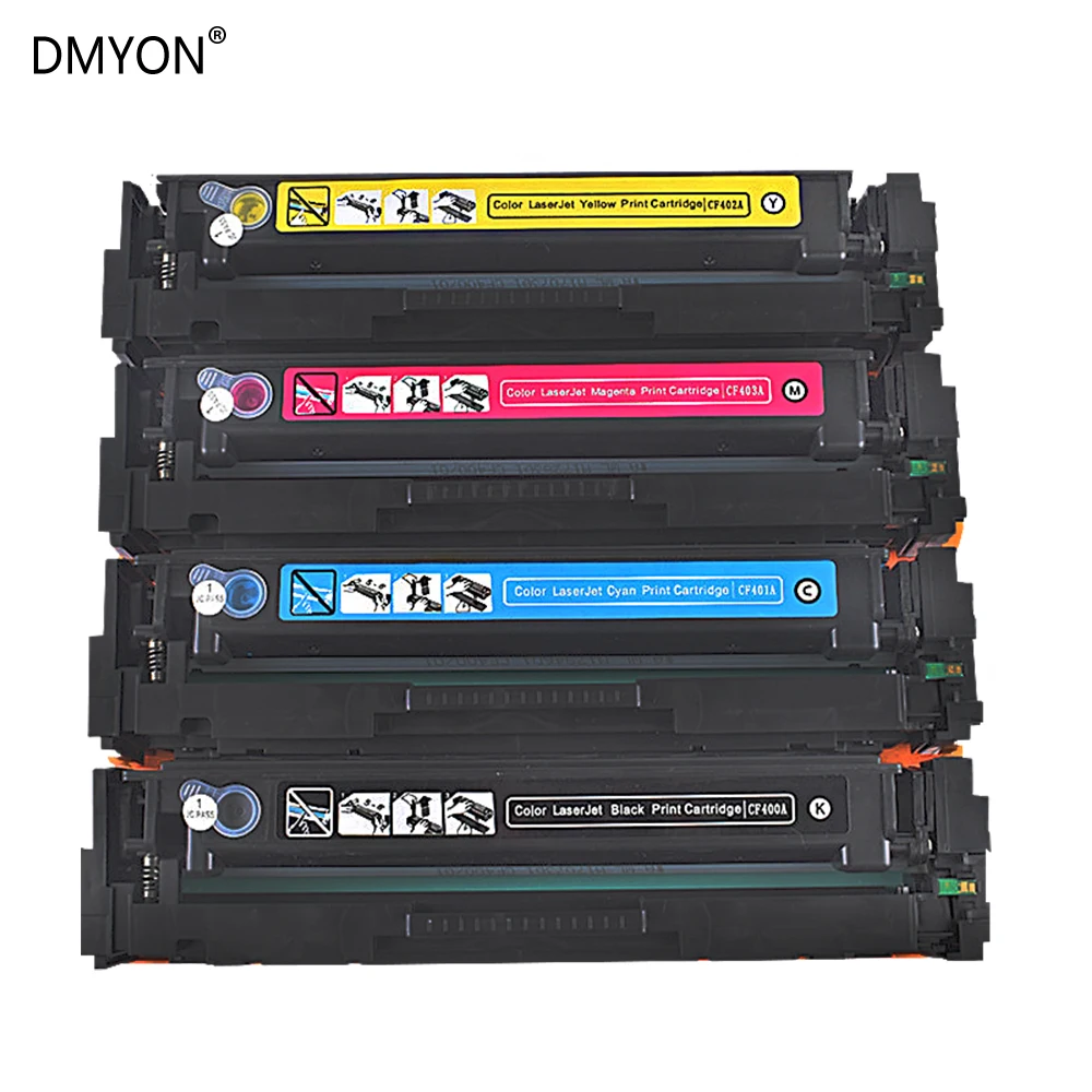 Картридж с тонером DMYON 410A CF410A CF411A CF412A CF413A совместим HP для принтера M452dn M452dw M452nw M377dw